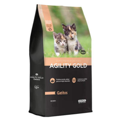 AGILITY GOLD GATITOS 3 KILOS