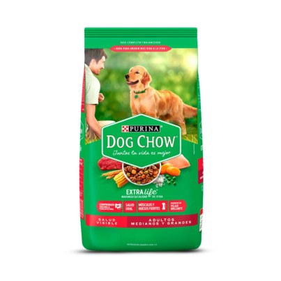 DOG CHOW ADULTO RAZA MEDIANA GRANDE 2 KG