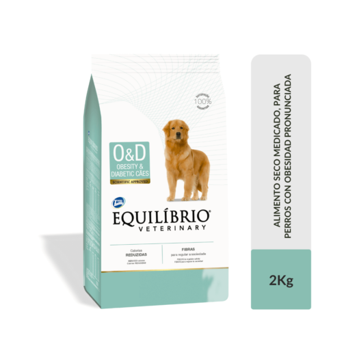 EQUILIBRIO VETERINARY CANINO OBESO 2 KILOS